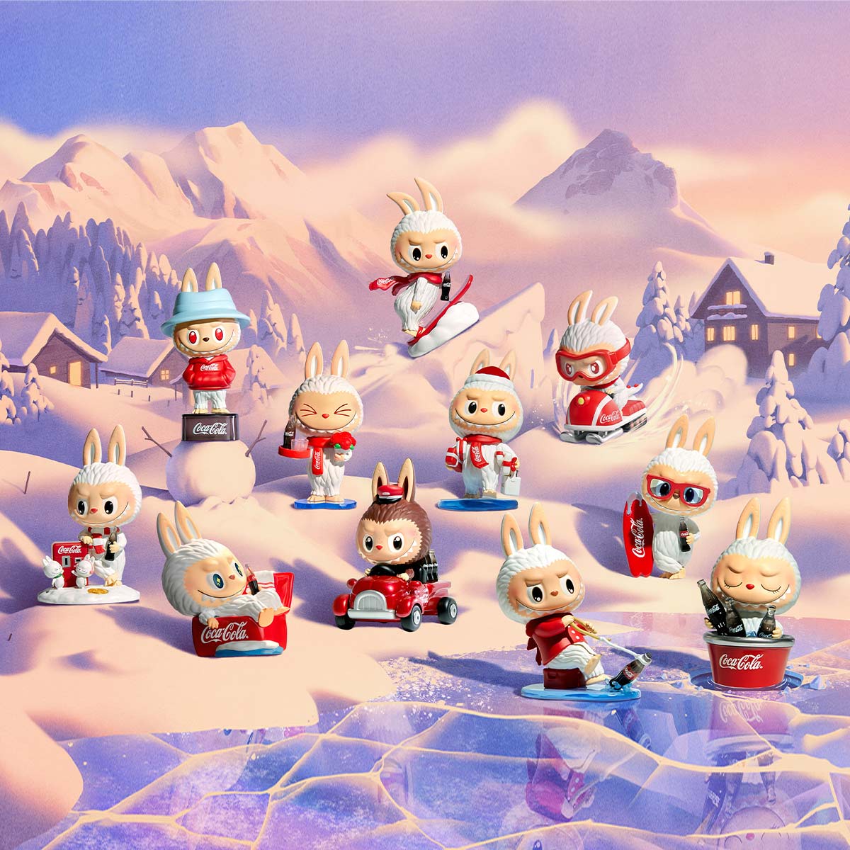 The Monsters x CocaCola Blind Box