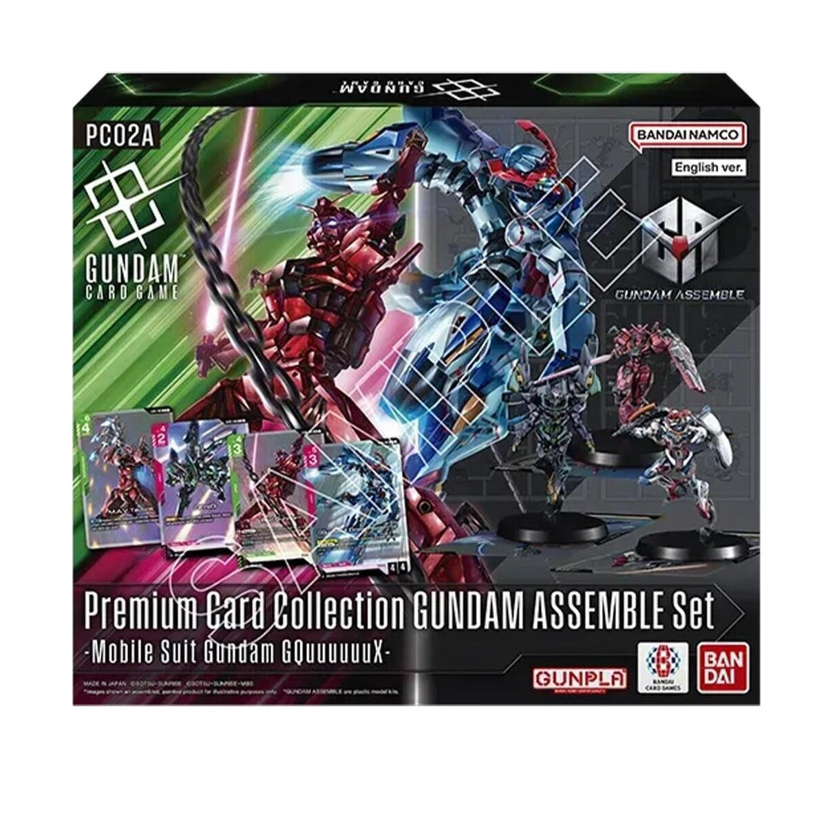 Premium Card Collection GUNDAM ASSEMBLE Set – Mobile Suit Gundam GQuuuuuuX – EN