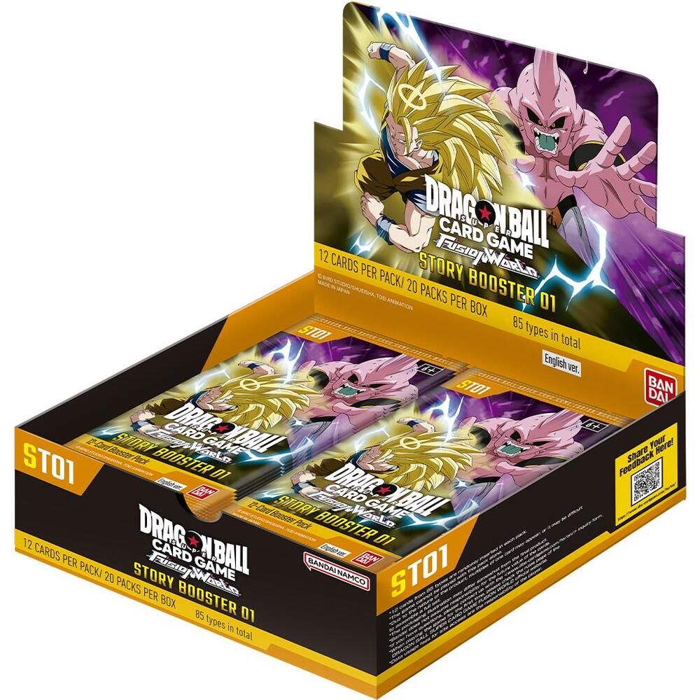 ST01 Story Booster 01 Booster Display EN – Dragon Ball Super Card Game Fusion World