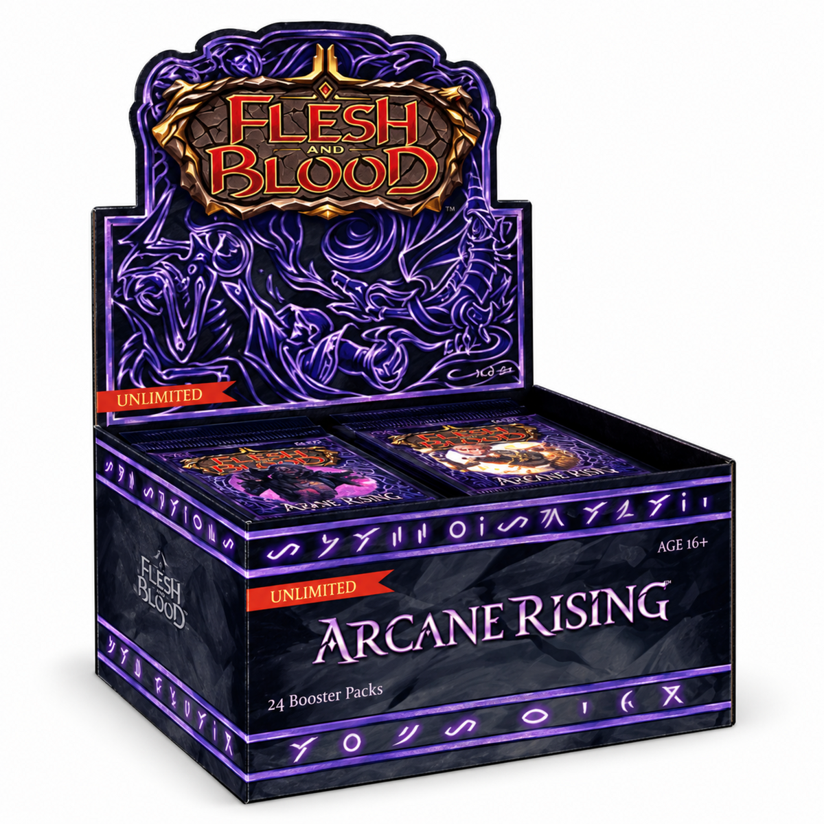 Arcane Rising Unlimited Booster Display English