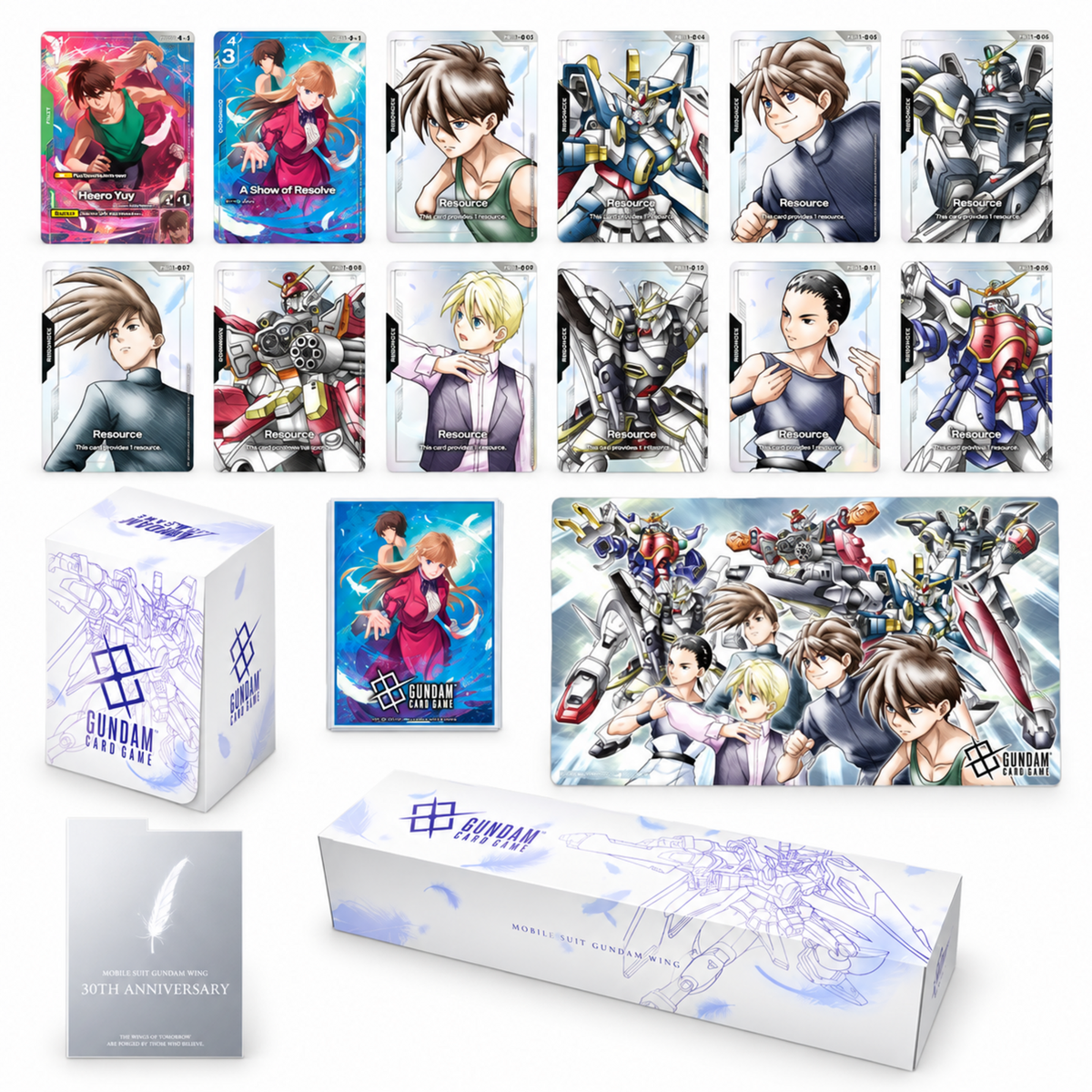 Premium Accessory Set Gundam Wing English