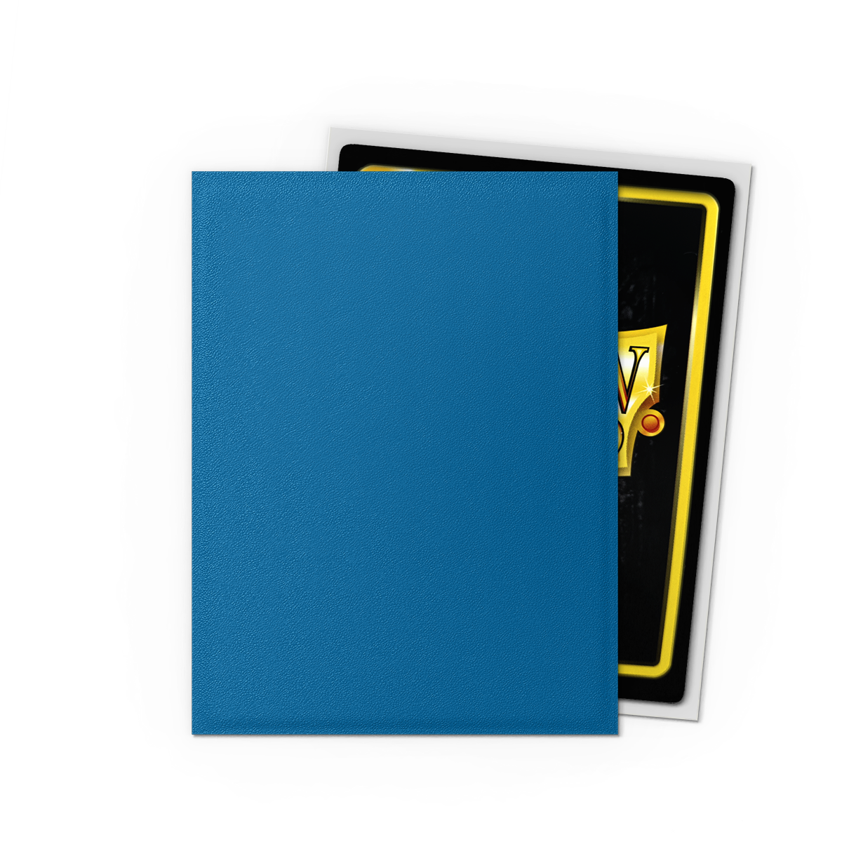 DS - Standard Dual Sleeves: Cobalt & Silver [Matte] (100 Sleeves)