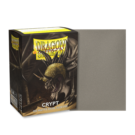 DS - Standard Dual Sleeves: Crypt [Matte] (100 Sleeves)