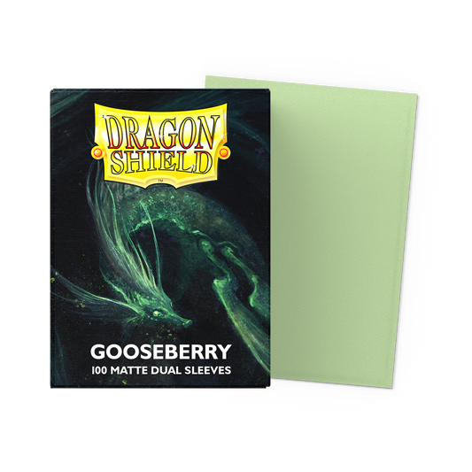 DS - Standard Dual Sleeves: Gooseberry [Matte] (100 Sleeves)