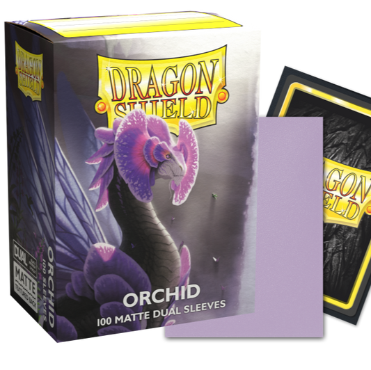 DS - Standard Dual Sleeves: Orchid [Matte] (100 Sleeves)