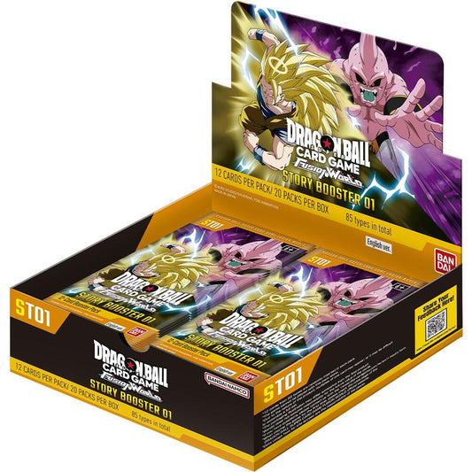 ST01 Story Booster 01 Booster Display EN – Dragon Ball Super Card Game Fusion World