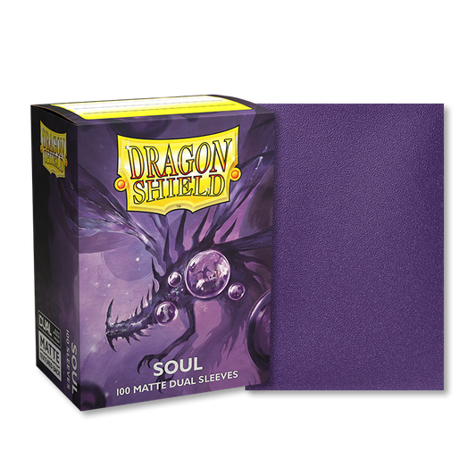 DS - Standard Dual Sleeves: Soul [Matte] (100 Sleeves)