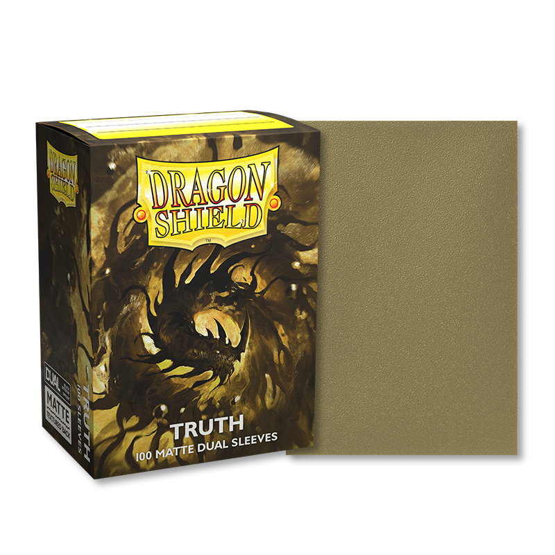 DS - Standard Dual Sleeves: Truth [Matte] (100 Sleeves)