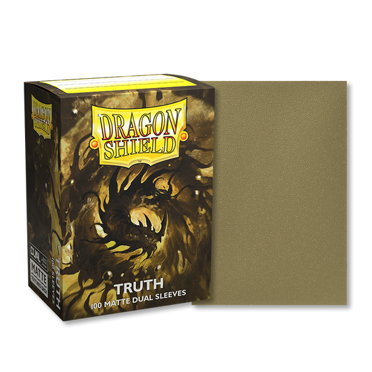 DS - Standard Dual Sleeves: Truth [Matte] (100 Sleeves)