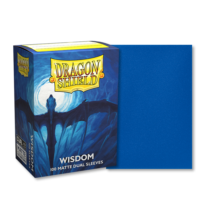 DS - Standard Dual Sleeves: Wisdom [Matte] (100 Sleeves)