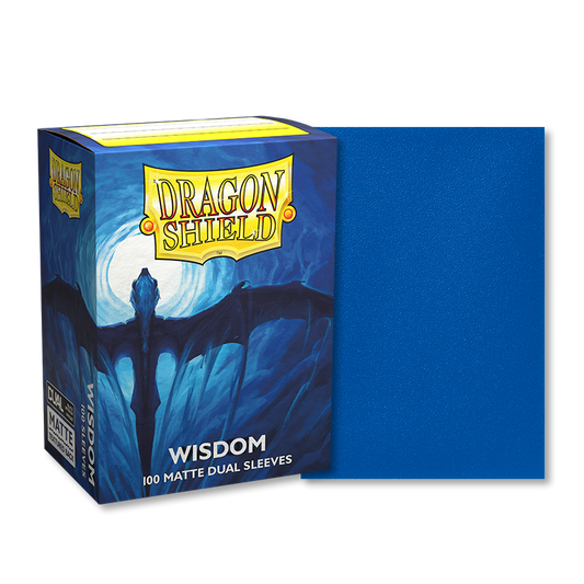 DS - Standard Dual Sleeves: Wisdom [Matte] (100 Sleeves)