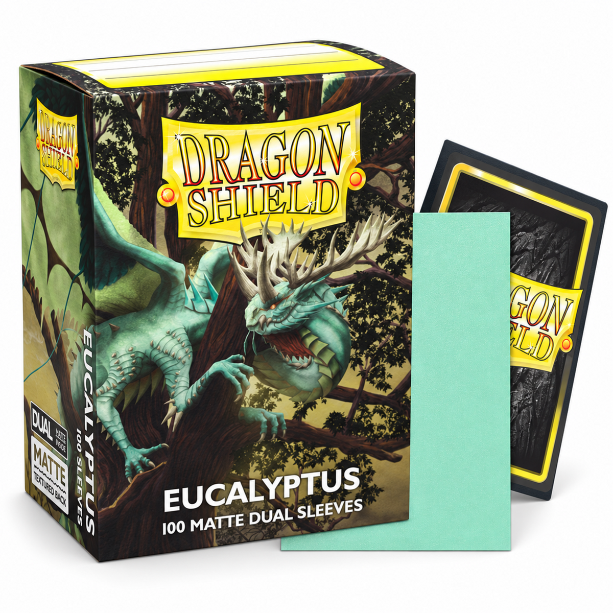 Dragon Shield Eucalyptus Matte Dual Sleeves 100