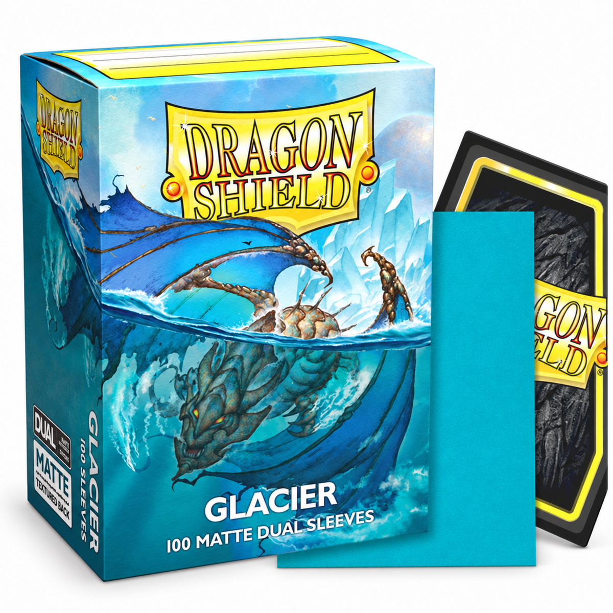 Dragon Shield Glacier Matte Dual Sleeves 100