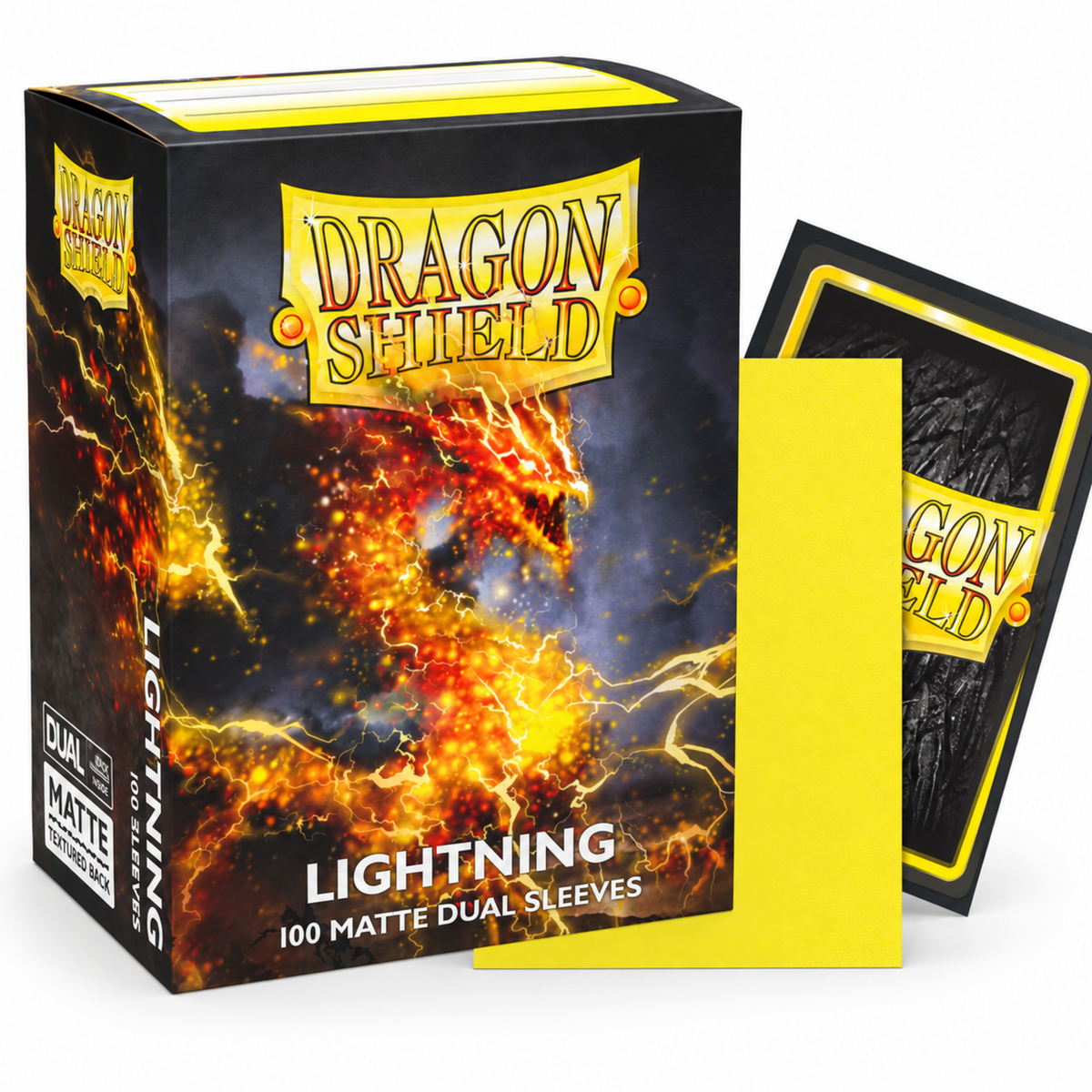 Dragon Shield Lightning Matte Dual Sleeves 100