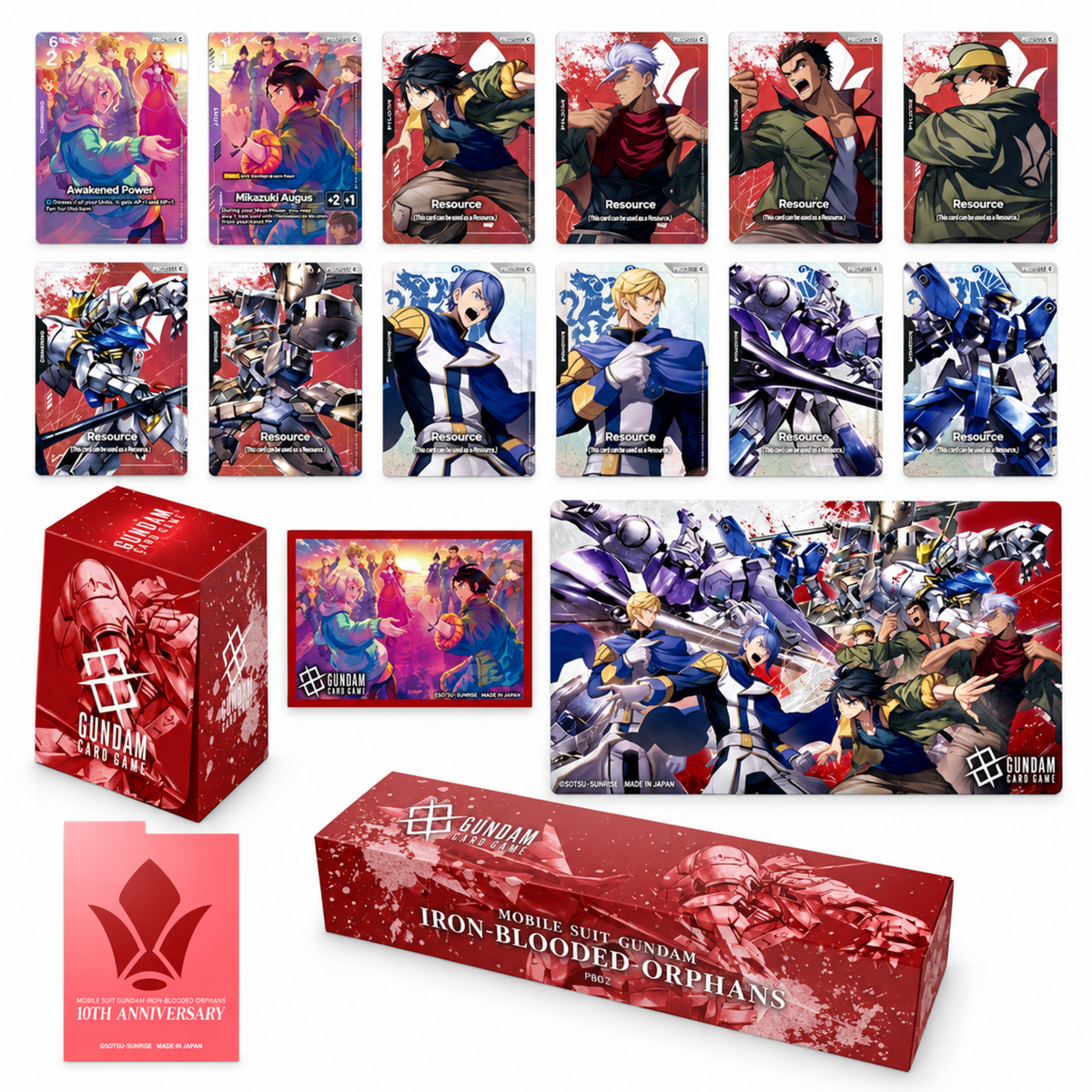 Premium Accessory Set Iron-Blooded Orphans English